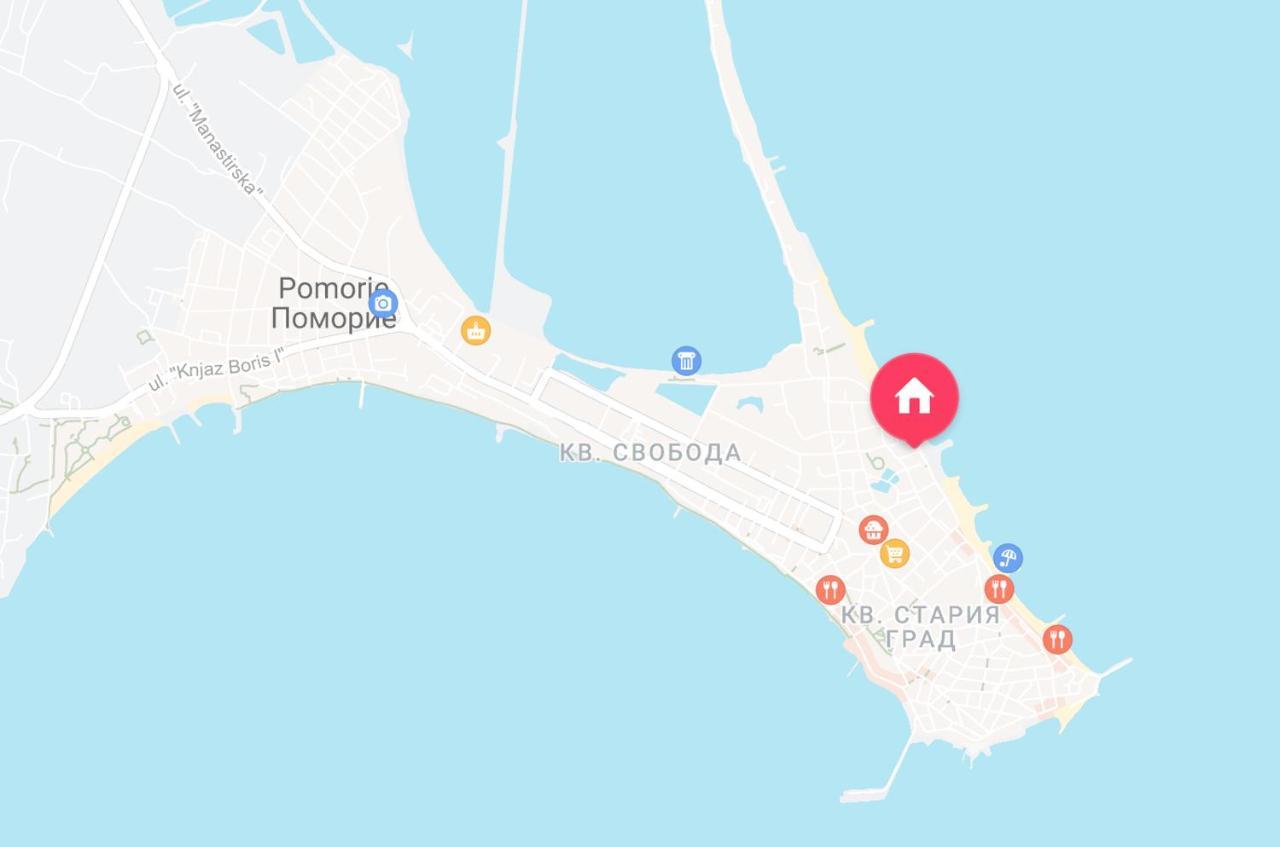 פומורי Sea View Apartment With Free Parking מראה חיצוני תמונה